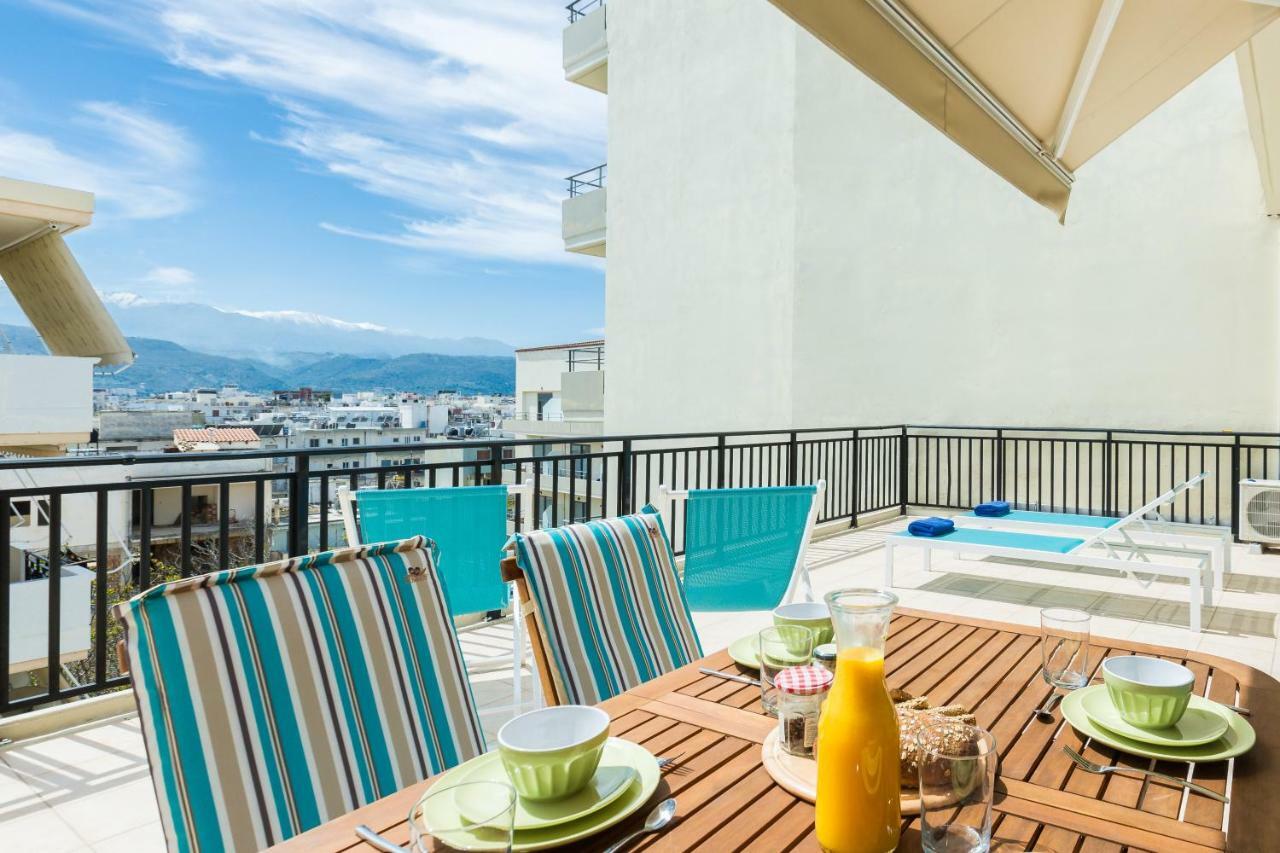 Central Luxury Lofts Hriszí Aktí Haniá Kültér fotó