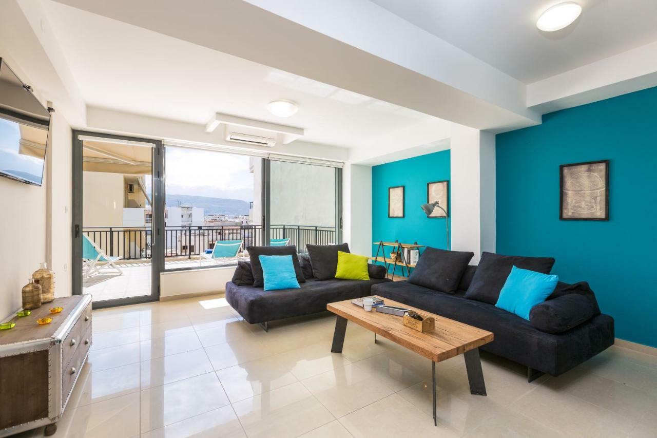 Central Luxury Lofts Hriszí Aktí Haniá Kültér fotó